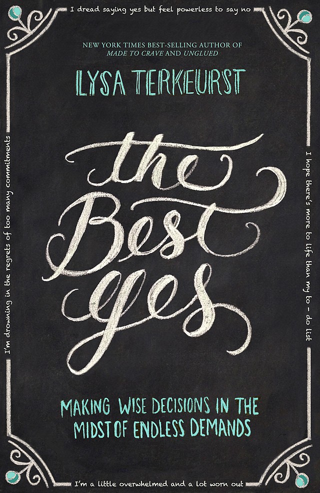 Courtesy Photo TerKeurst will be selling and signing copies of her book at the conference, which will be at Cross Church Pinnacle Hills in Rogers.