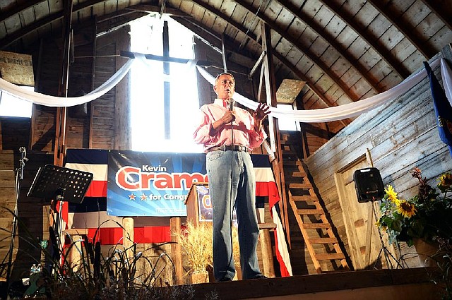 U.S. House Speaker John Boehner, on a 14-state tour to aid GOP candidates, speaks Friday at a political fundraiser in Lincoln, N.D.