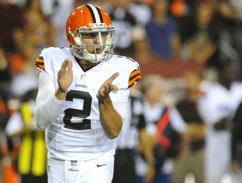 Cleveland quarterback Johnny Manziel’s gesture to the Washington bench during Monday’s exhibition game was “hilarious” to one Redskins defensive player.