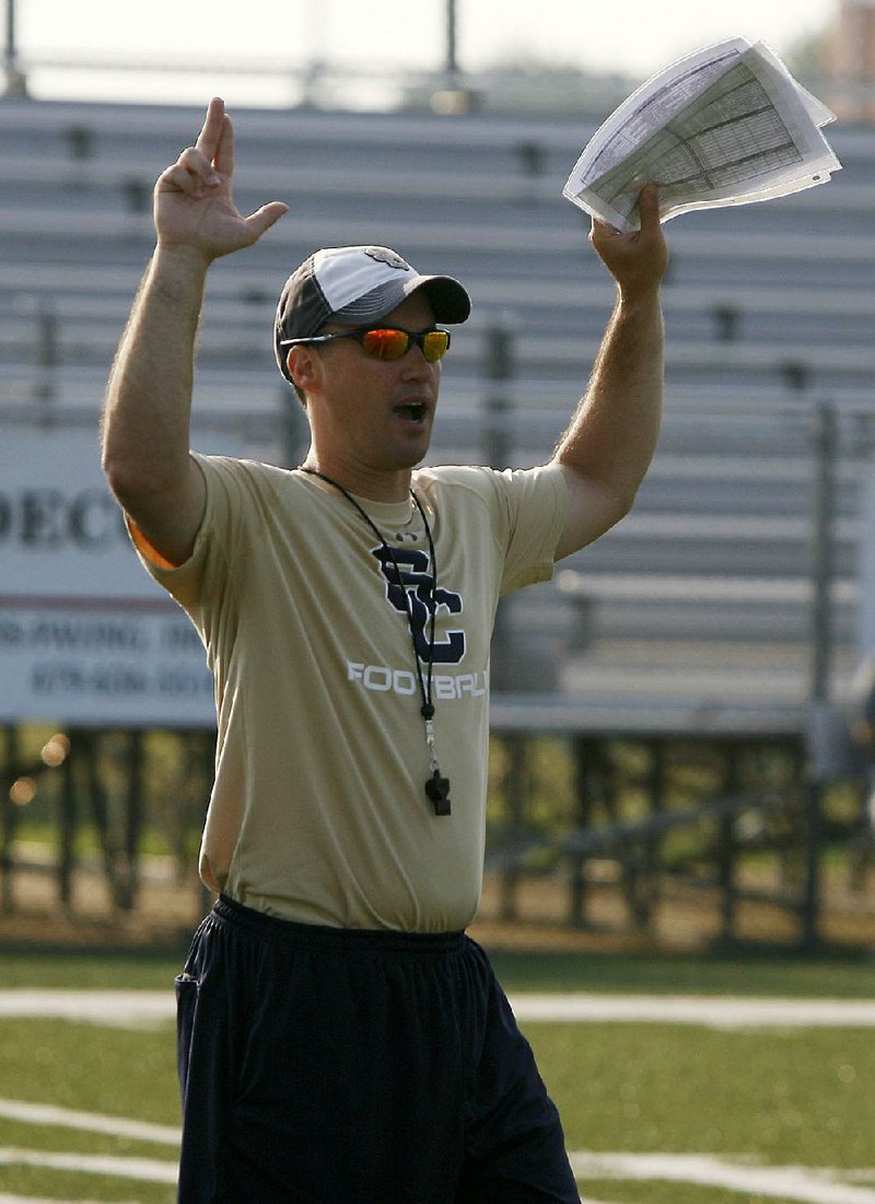 Jeff Conaway is no stranger to Shiloh Christian. Conaway was an assistant coach under Josh Floyd before leaving to take over at Greene County Tech. Now he’s back in Springdale after being hired to replace Floyd, who won four state championships in 10 seasons at Shiloh Christian.