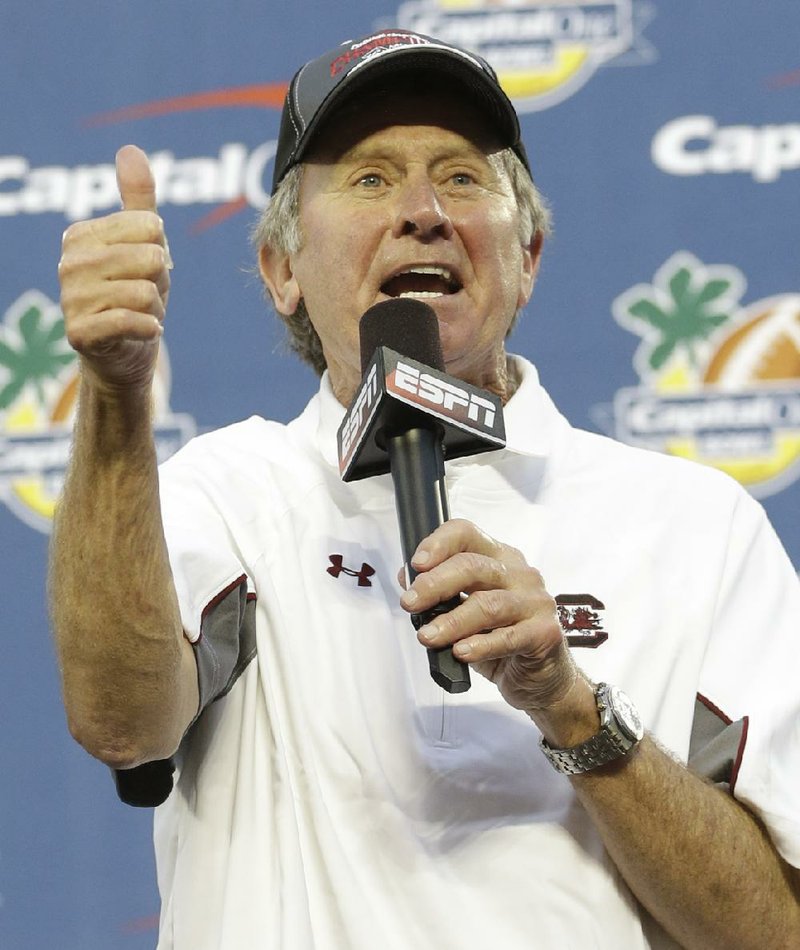 South Carolina Coach Steve Spurrier is proud of the individual accomplishments on display at Williams-Brice Stadium, but he would like to add an SEC championship banner this year.