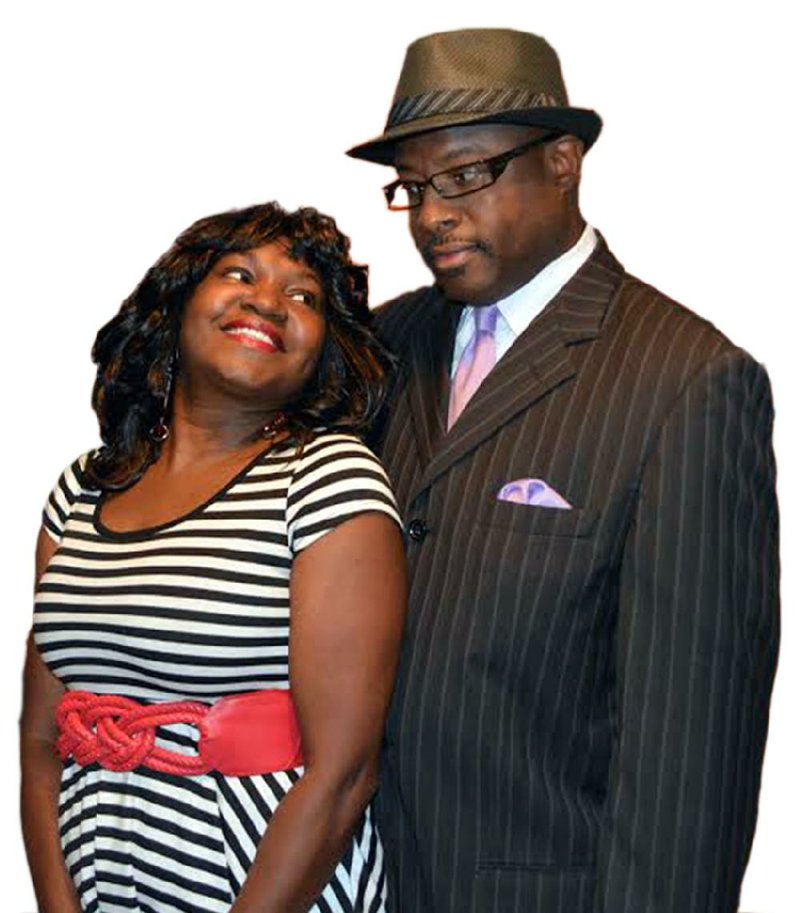 Marion Smith plays Lakisha and Robert Bolden plays her husband, Sonny, in When A Man Loves a Woman.
