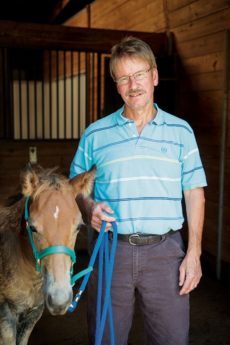 Dr. Andy Connaughton’s other passion, besides medicine, is his farm in Holland, which he enjoys with his family. “It’s been a blessing,” he said. Connaughton said he and his wife, Cathie, can build “a heck of a straight fence.” He retired Aug. 4 after 27 years as a pediatrician.