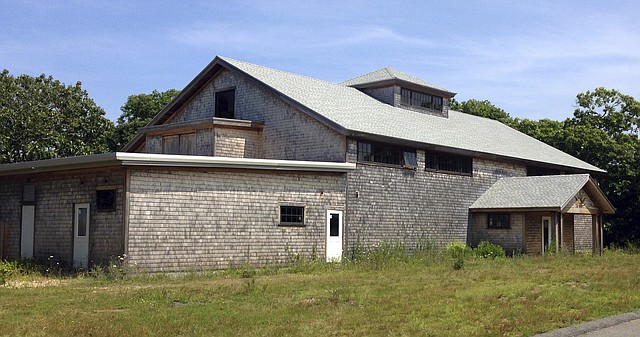 The Aquinnah Wampanoag reservation on Martha’s Vineyard wants to convert this unfinished community center into a gambling hall with bingo and poker-style electronic games. However, a federal judge in Boston earlier this month ruled local municipalities on the island can join a suit by the state challenging the tribe’s plans.