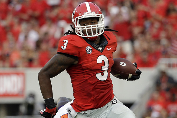 Todd Gurley leads Georgia past Clemson 45-21