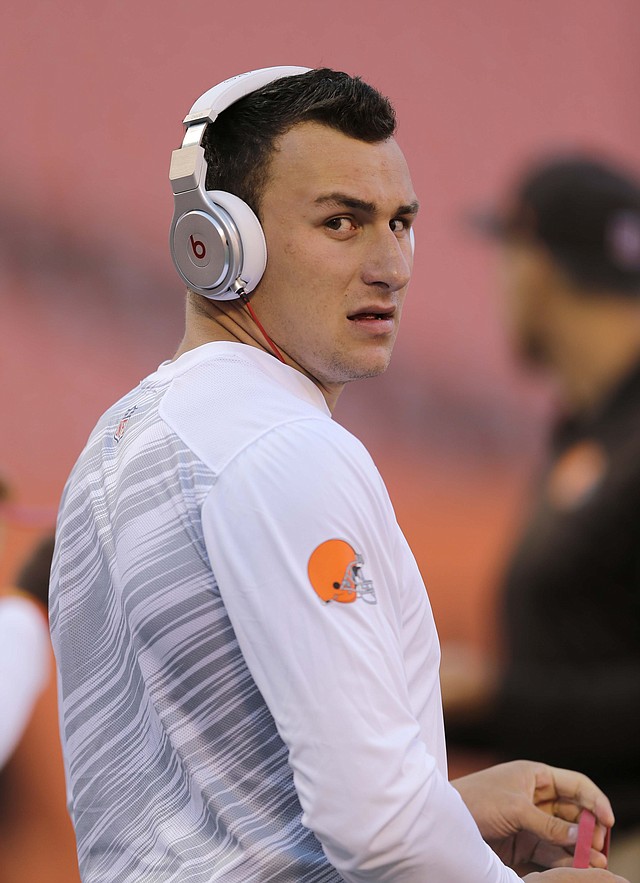 Cleveland Browns quarterback Johnny Manziel does not have a fan in ESPN NFL analyst Merril Hoge and said all he can do is go out and try to prove Hoge wrong.