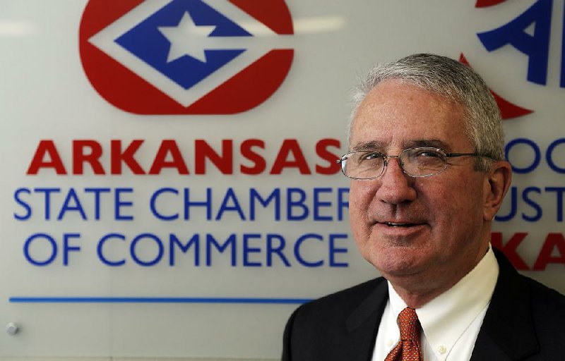 Randy Zook, president and chief executive officer of the Arkansas State Chamber of Commerce and Associated Industries of Arkansas, is shown in this file photo.