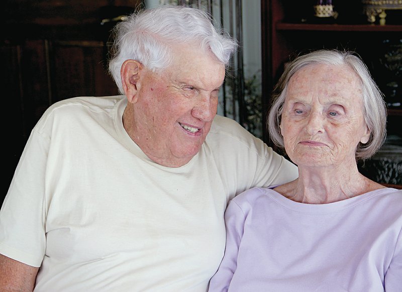 LYNN KUTTER ENTERPRISE-LEADER Hank and Pauline Garrett of Prairie Grove celebrated their 71st anniversary Aug. 14. Hank is a veteran of the U.S. Navy and Pauline has been a homemaker.