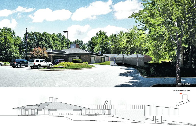 Courtesy Image The Friends of the Bella Vista Public Library will host a Benefit Sock Hop Friday evening, part of the auxiliary&#8217;s new focus on the proposed library expansion envisioned here by architect Marlon Blackwell.