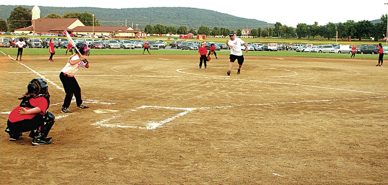 LYNN KUTTER ENTERPRISE-LEADER The number one complaint at the Farmington Sports Complex has been rocks in the infield. All six infields will be replaced in time for the 2015 summer ball season. Fall ball is going on right now at the ball park.
