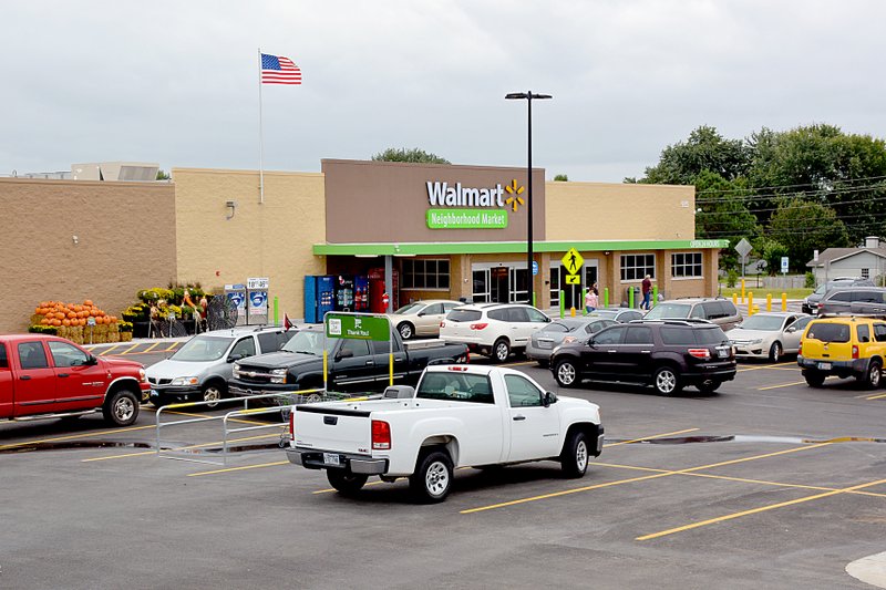 Janelle Jessen/Herald-Leader A new Walmart Neighborhood Market opened in Siloam Springs on Sept. 10.