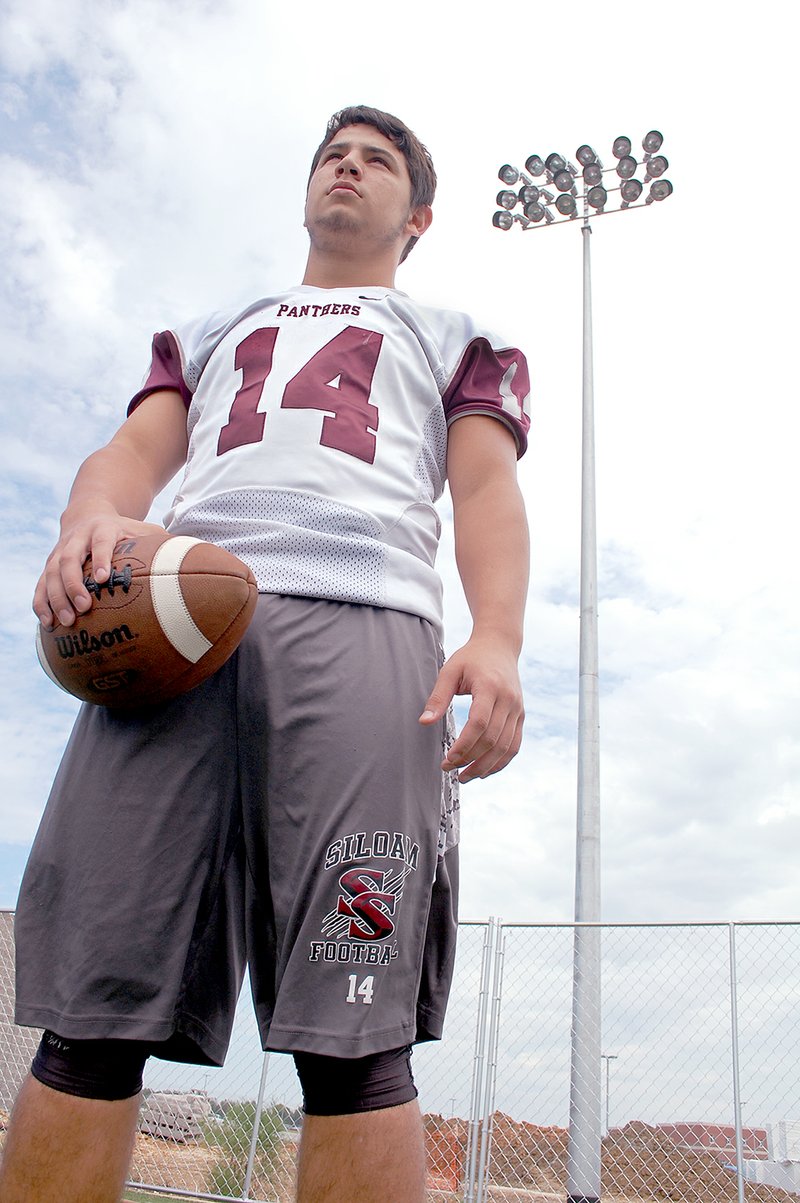 Graham Thomas/Herald-Leader Siloam Springs senior cornerback Tyler Burke is a three-year starter on defense for the Panthers. Burke started at safety as a sophomore and junior before moving to cornerback for his senior season. Burke and the Panthers play at Claremore, Okla., on Friday.