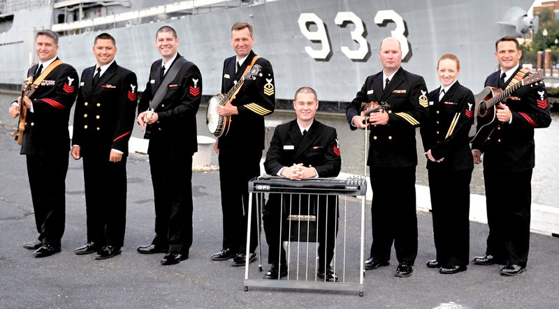 COURTESY PHOTO The United States Navy Band Country Current will perform Sept. 22 at the Arend Art Center in Bentonville, Ark.