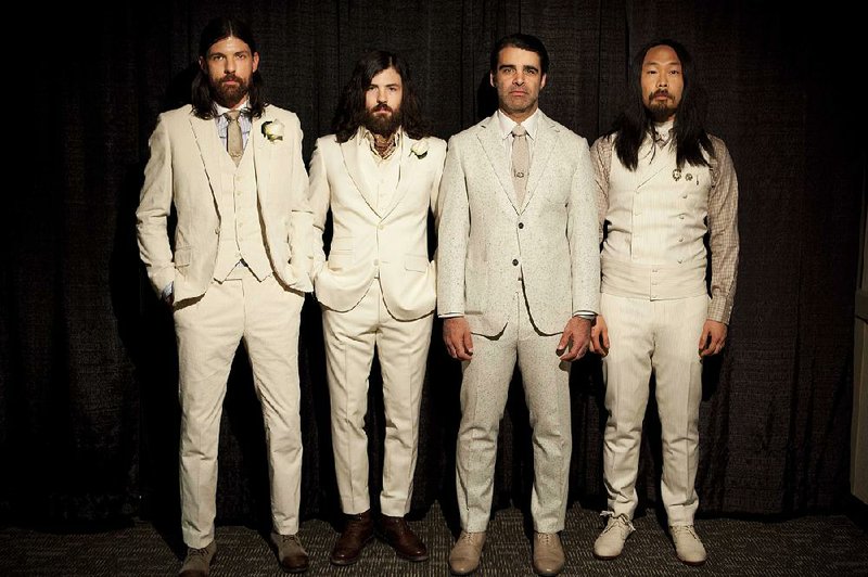 The Avett Brothers perform Friday at the Walmart Arkansas Music Pavilion in Rogers.