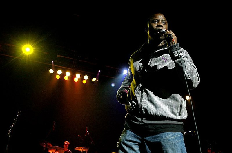 FILE - In this May 7, 2008, file photo, Doug E. Fresh performs with Galactic at the seventh annual Jammy awards at the Theater at Madison Square Garden in New York. Atlanta is set to host the taping of the BET Hip-Hop Awards, Saturday, Sept. 20, 2014. Fresh will be honored with "I Am Hip-Hop Icon" awards for the achievements in his career. He's known for classic hits such as "La Di Da Di" and "The Show." (AP Photo/Jason DeCrow, File)