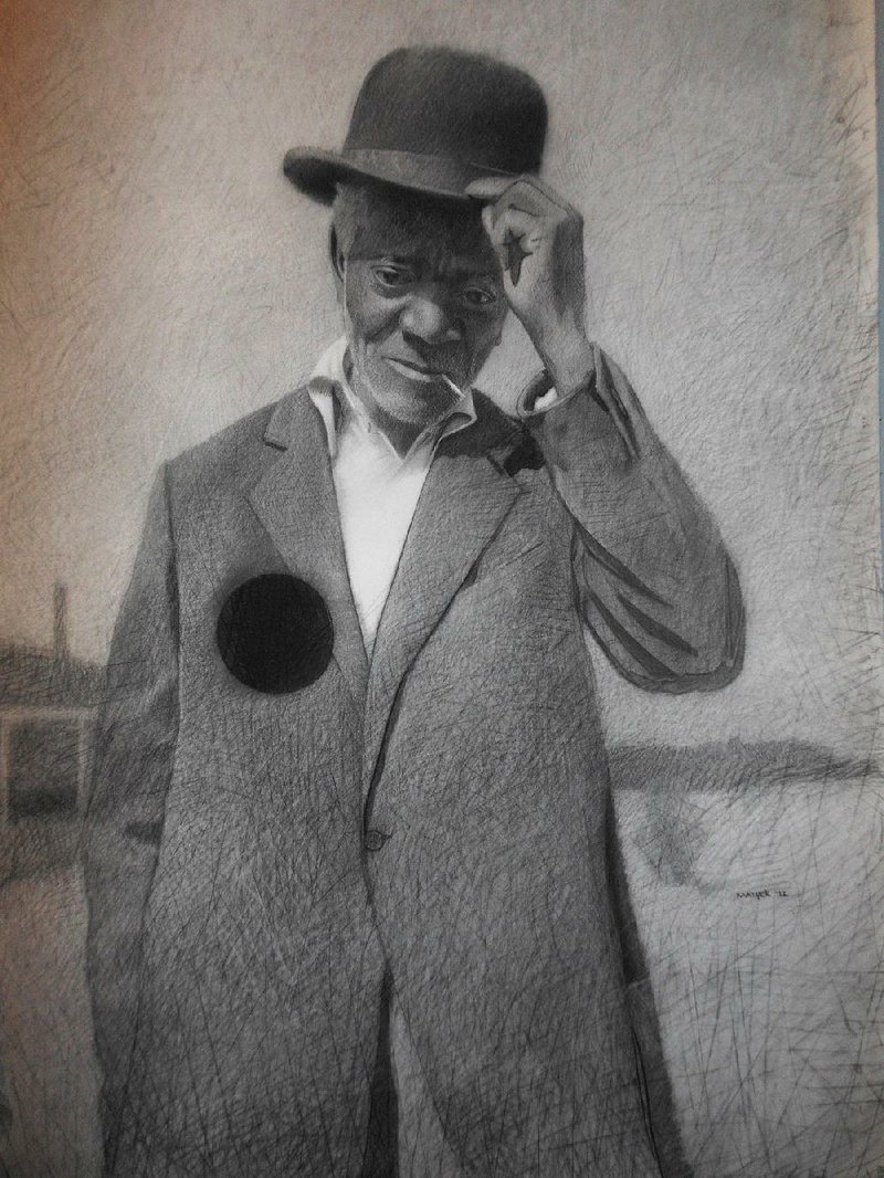 Old Man With Hat (2013) Jerome Mazyck