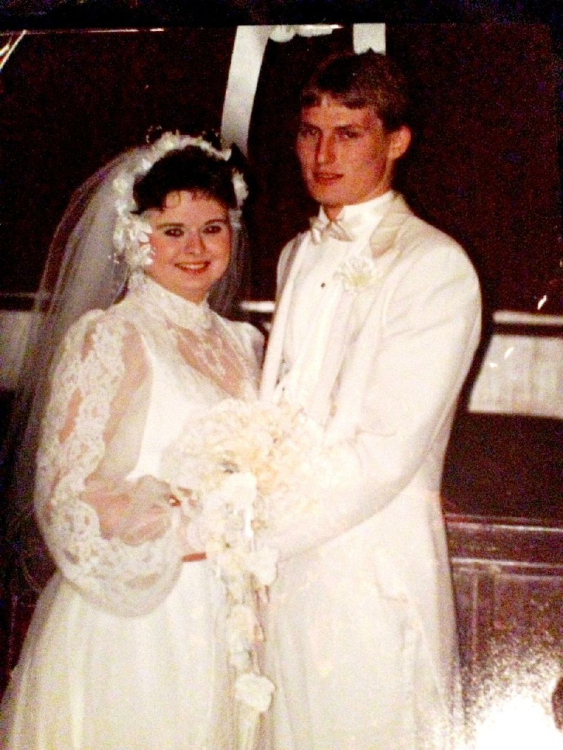 Lana and Danny Roach on their wedding day, Oct. 7, 1989
