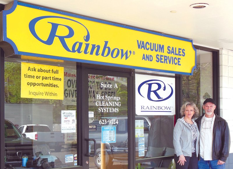 Submitted photo SALES AND SERVICE: Gary and Jettie Valle have been the satellite distributors for Rainbow Vacuum for 26 years. They own Hot Springs Cleaning Systems, located at 2230 Malvern Ave., Suite A.