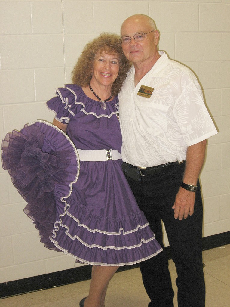 Photograph submitted Nancy and Howard Francis found square dancing a good social outlet after both retired.