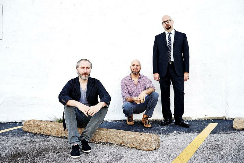 Jazz trio The Bad Plus: (from left) bassist Reid Anderson, drummer David King, pianist Ethan Iverson