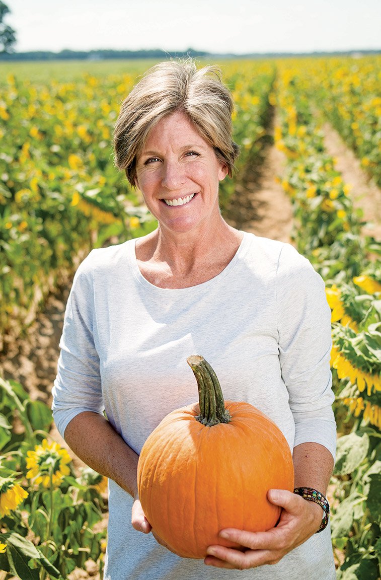 Katie Peebles is co-owner of Peebles Farm, home of a pumpkin patch and corn maze, between the cities of McCrory and Augusta. Over the past 10 years, the farm has expanded to include agritourism in the fall that caters to families and school groups.