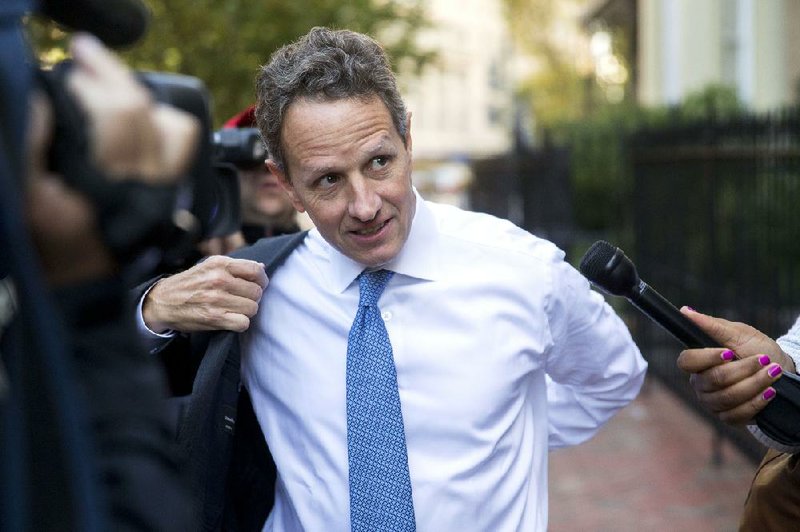 Tim Geithner, former U.S. Treasury secretary, testified in federal court Tuesday in Washington, D.C., that AIG’s failure would have been more “damaging” than the collapse of Lehman Brothers.