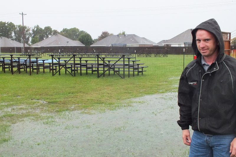 Nathan See, chairman of the Pea Ridge Mule Jump, said the 26th annual Pea Ridge Mule Jump is canceled for the first time in history due to torrential rains and flooding.
