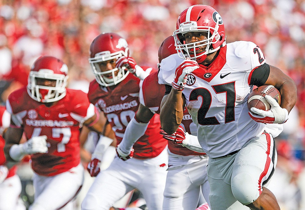 Georgia RB Nick Chubb has the best way to combat being tired