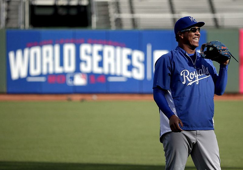 Kansas City Royals catcher Salvador Perez has received several compliments on the cologne he wears to cover the smell of sweat from his catching gear.