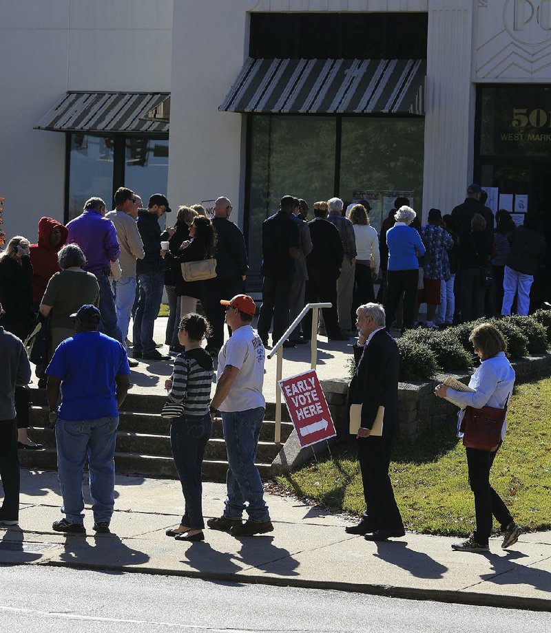 Early Voting Up 33% From 2010, Sets Momentum | The Arkansas Democrat ...