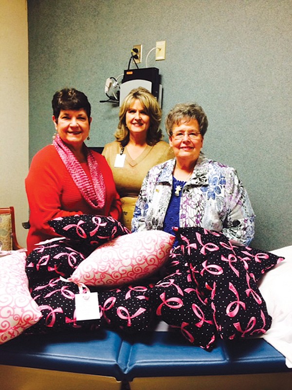Pillows for breast cancer patients