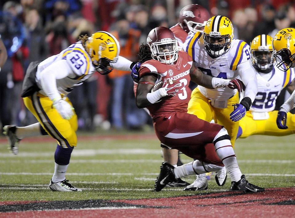 Arkansas Vs. LSU Football