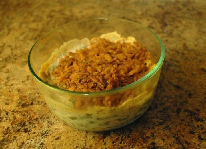 STAFF PHOTO ALLISON CARTER Green bean casserole is a staple on a Thanksgiving menu, but most recipes make too much for two people. This recipe pares down the size and still makes more than enough for Friday leftovers.
