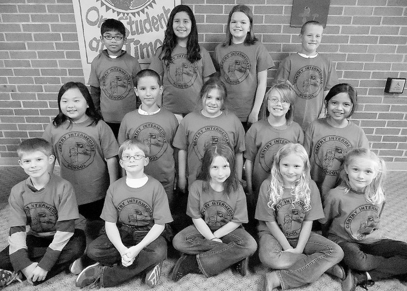 Submitted Photo Shining Stars for the month of October at Gentry Intermediate School are: Third Grade &#8212; Jordan Trammell, Ryan Tiner, Daisy Boyer, Madison Doshier, Samantha Bowser; Fourth Grade &#8212; Amya Xiong, Calybe Sutherland, Micaela Trillo, Jasmyne Whaler, Cinthia Aguilar; and Fifth Grade &#8212; Eli Rajsombath, Nathalie Rojas, Georgia Lashley and Tyler Roberts.