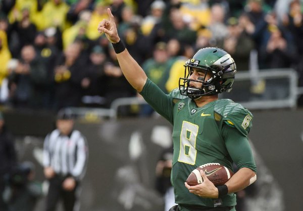 Jesus, girls and Marcus Mariota: Helfrich answers question of the