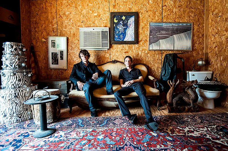 The North Mississippi Allstars are (right) Luther Dickinson and Cody Dickinson.