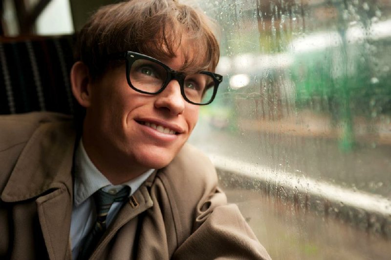 Stephen Hawking (Eddie Redmayne) is a young astrophysicist in love in James Marsh’s glossy The Theory of Everything, based on a memoir by Hawking’s first wife.