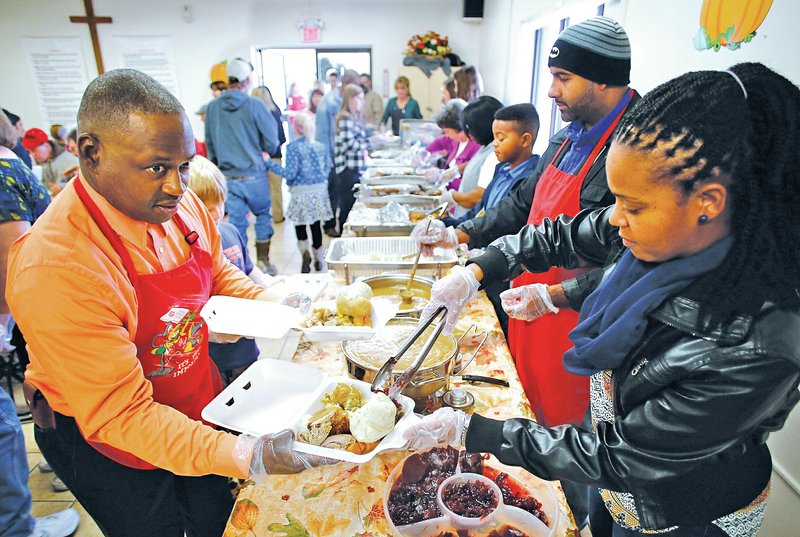 Salvation Army Thanksgiving Meal In Fayetteville Feeds The Needy ...