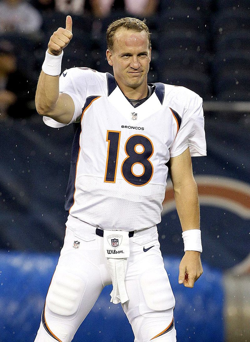 Column: Denver Broncos' record-setting Peyton Manning is as