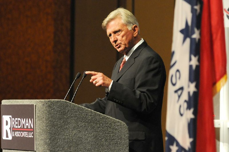 Voters eventually should be asked to make permanent the statewide half-percent sales tax they approved two years ago to pay for road construction, Gov. Mike Beebe said Tuesday.