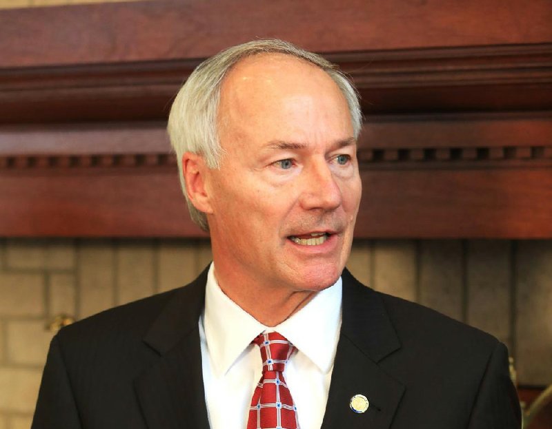 Gov.-elect Asa Hutchinson made a surprise visit to the Arkansas Juvenile Assessment and Treatment Center near Alexander.