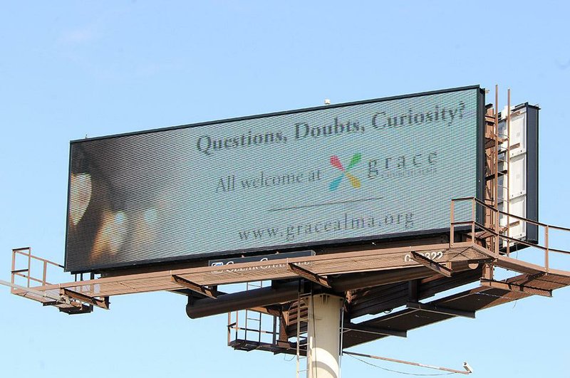 Atheists, Church Vie On Billboard