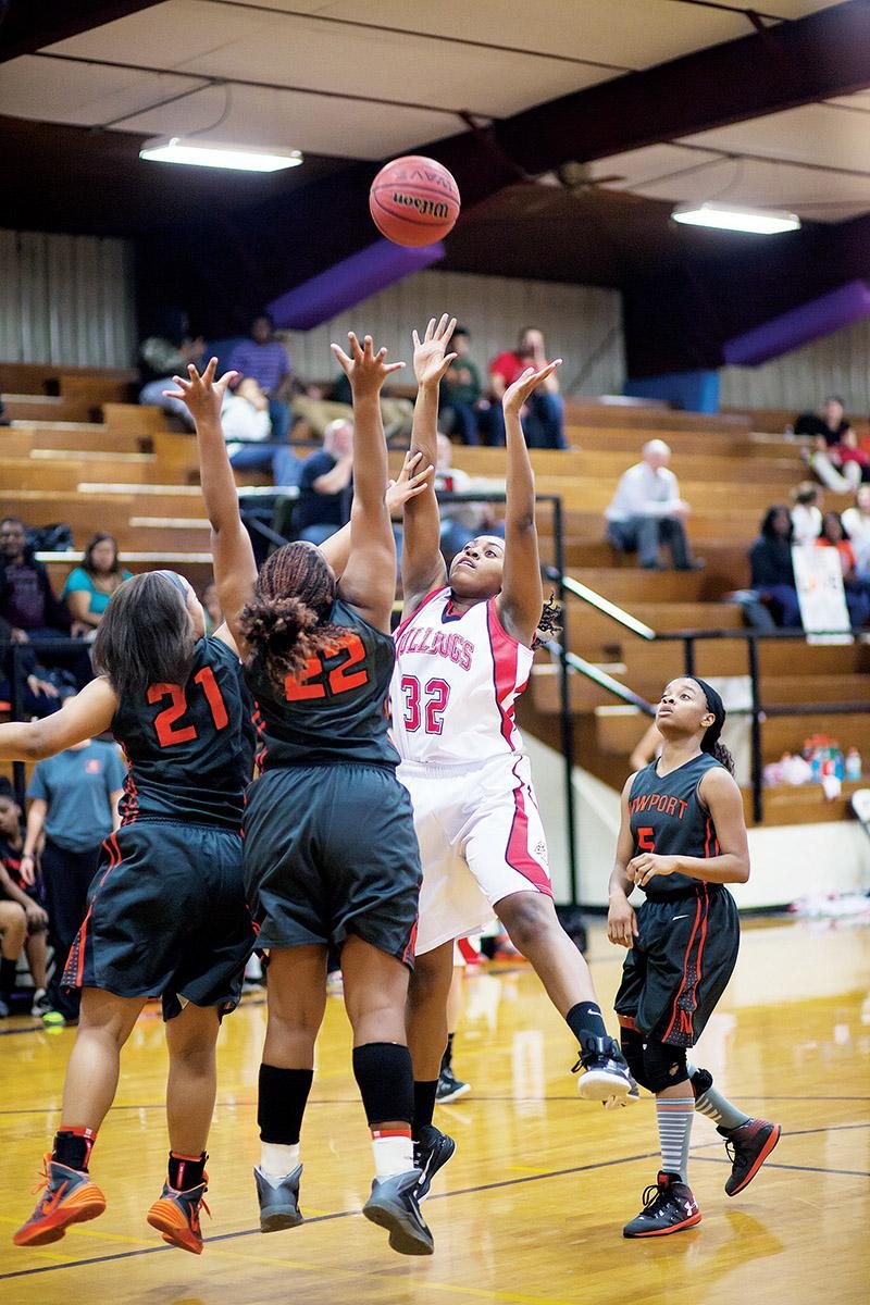 Newport Tuckerman senior girls basketball