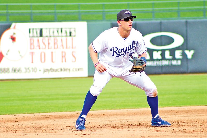 Courtesy Photo Sean Hammond Hunter Dozier, who played 64 game in Northwest Arkansas last season after being promoted from Wilmington, finished strong in the Arizona Fall League, going 11 for his last 22 and led the league drawing 18 walks.