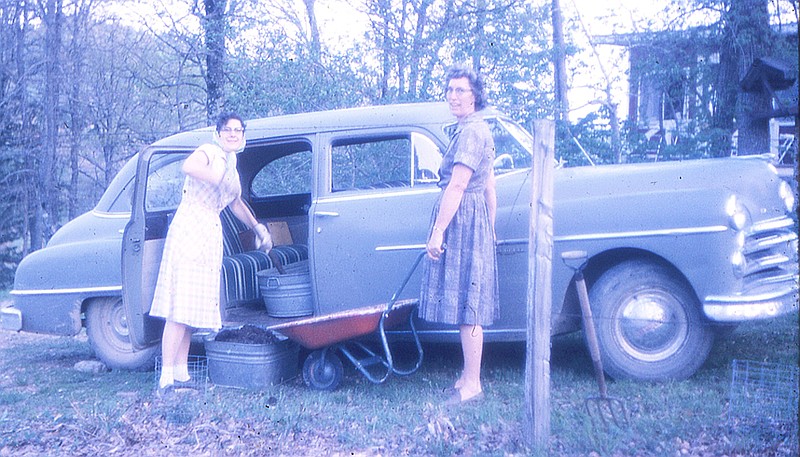 Photograph submitted Marjorie Barnhart and Virginia Boucher &#8212; &#8220;the Bible Ladies&#8221; &#8212; came to this part of the Ozarks in 1949.