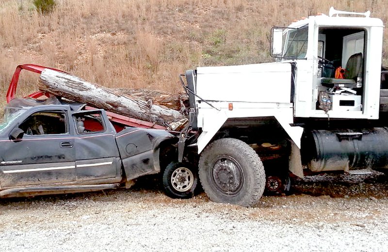 COURTESY PHOTO Tommy G. Ramsey, 53, of Springdale, Ark., was killed when a tractor trailer driven by Cory W. Frazier, 38, of Madison, Ark., hit his pickup and trailer while it was parked along Highway 71 and Ramsey was underneath working on it.