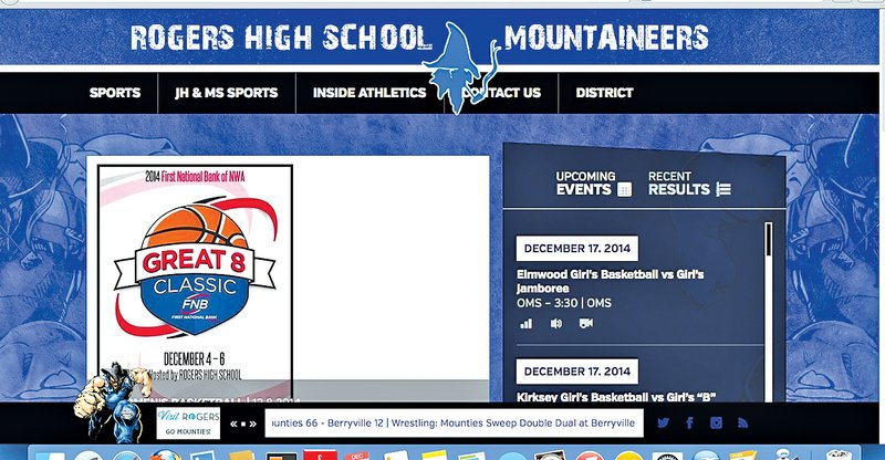  Rogers High and Rogers Heritage have recently launched individual web sites for its athletic programs.