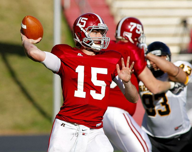 Kevin Rodgers of Henderson State is the state’s all-time collegiate passing leader, and today he could become the first player from an Arkansas university to win the Harlon Hill Trophy. 