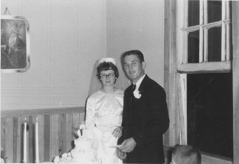 Ann and Floyd Hickerson around the time of their wedding, June 8, 1963