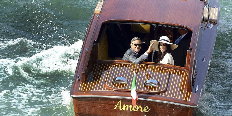 George Clooney and his most fascinating wife, Amal, were married in an Italian civil ceremony in September. 